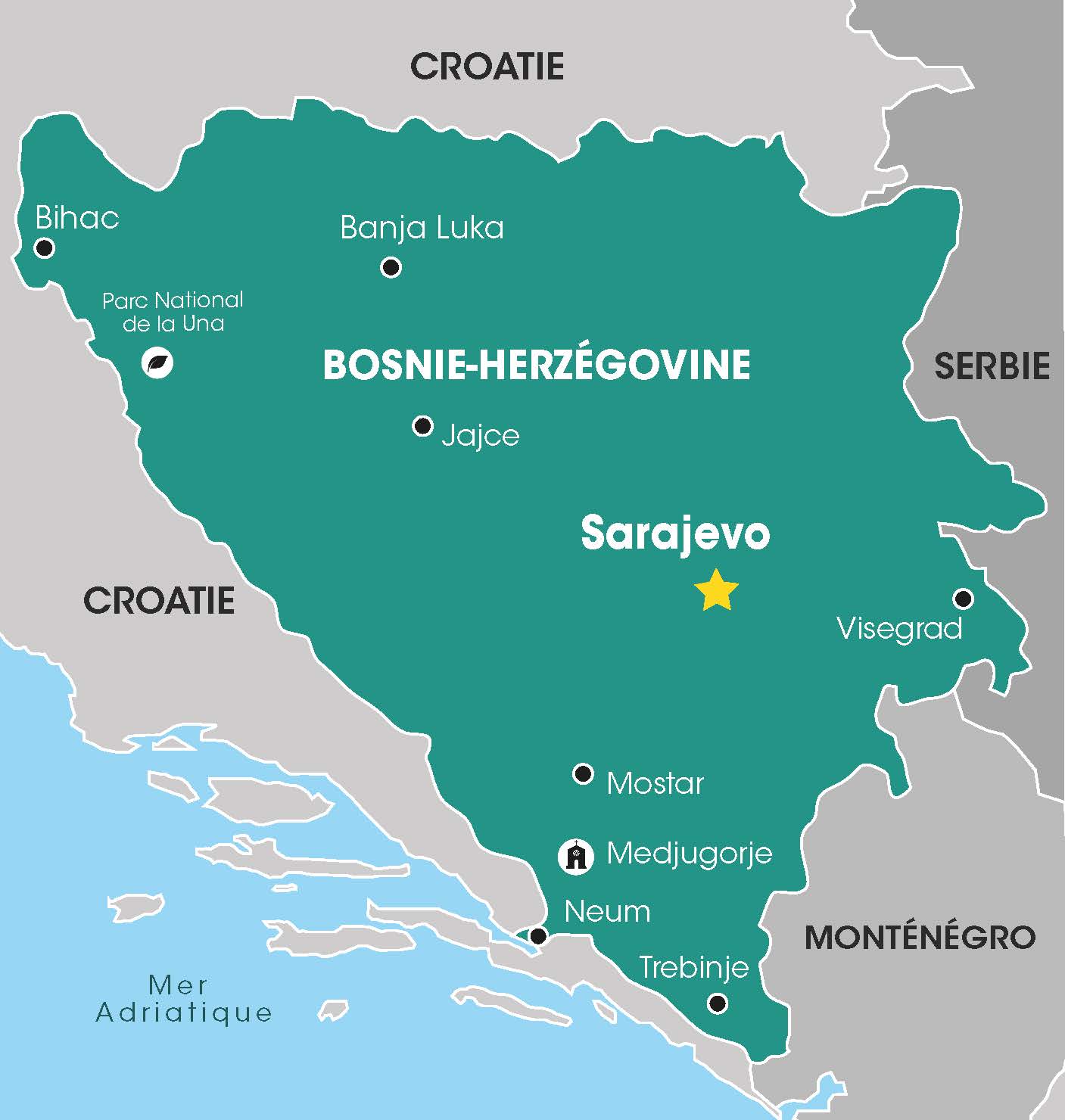 Cap Vers l'Est, Voyages en Groupe, Bosnie, Bosnie-Herzégovine, pays de l'Est