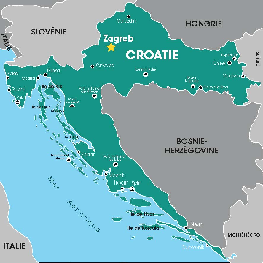 Croatie, Voyages en Groupe, Cap Vers l'Est, Croatie, Balkans, Danube, Tour Opérateur
