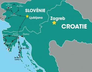 Résultat de recherche d'images pour "des alpes slovénie aux iles croates"