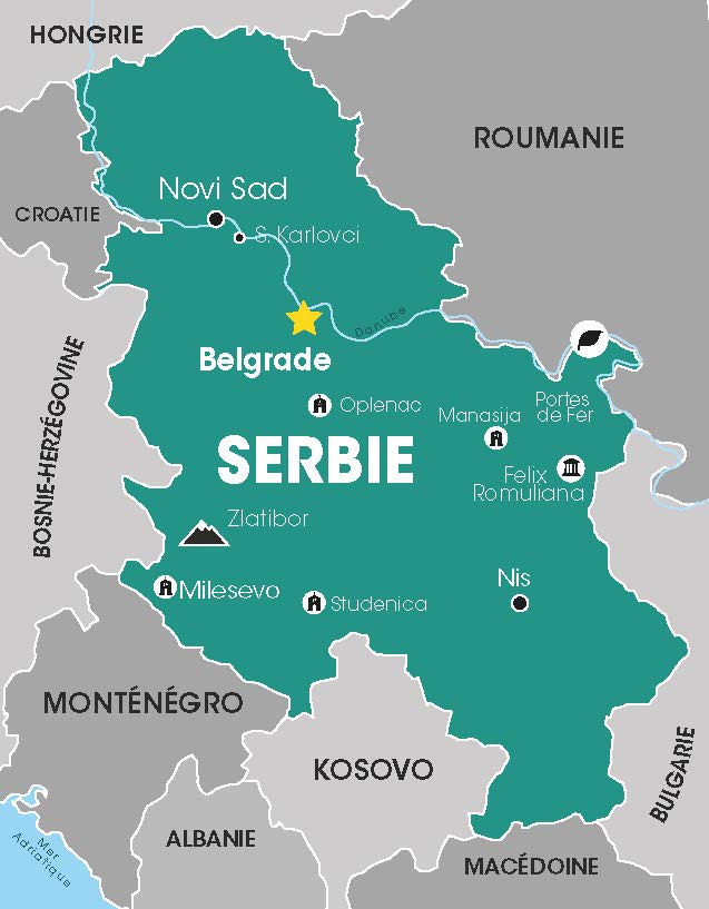 Serbie, Voyages en Groupe, Cap vers l'Est, Croatie, Balkans, Danube, Tour opérateur