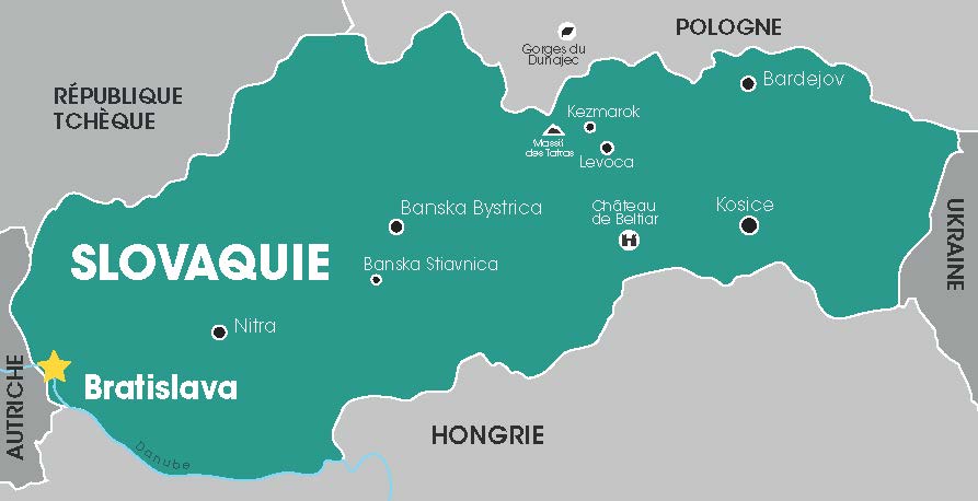 Slovaquie, Cap Vers l'Est, Voyages en groupes, Croatie, Balkans, Danube, Tour opérateur
